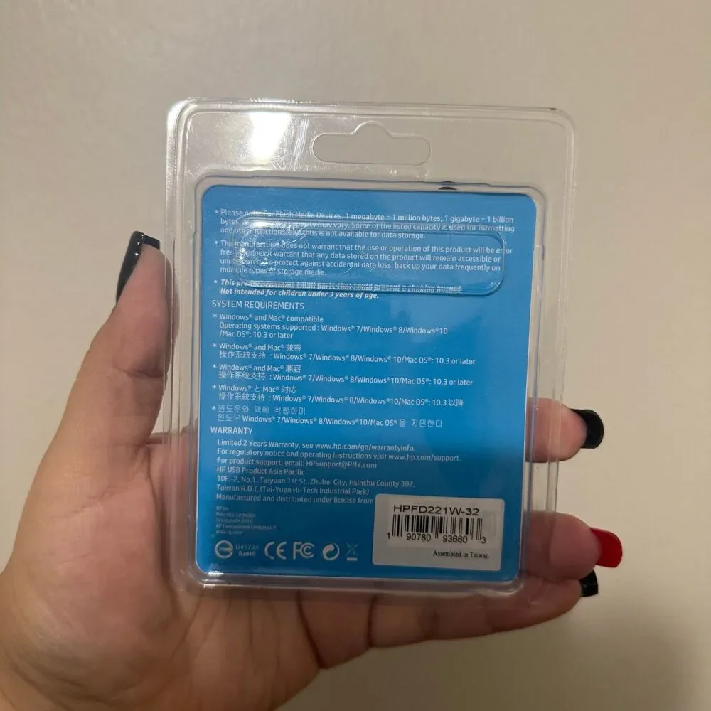 HP USB 2.0 32GB Flash Drive v221w Storage Drive Stick Free